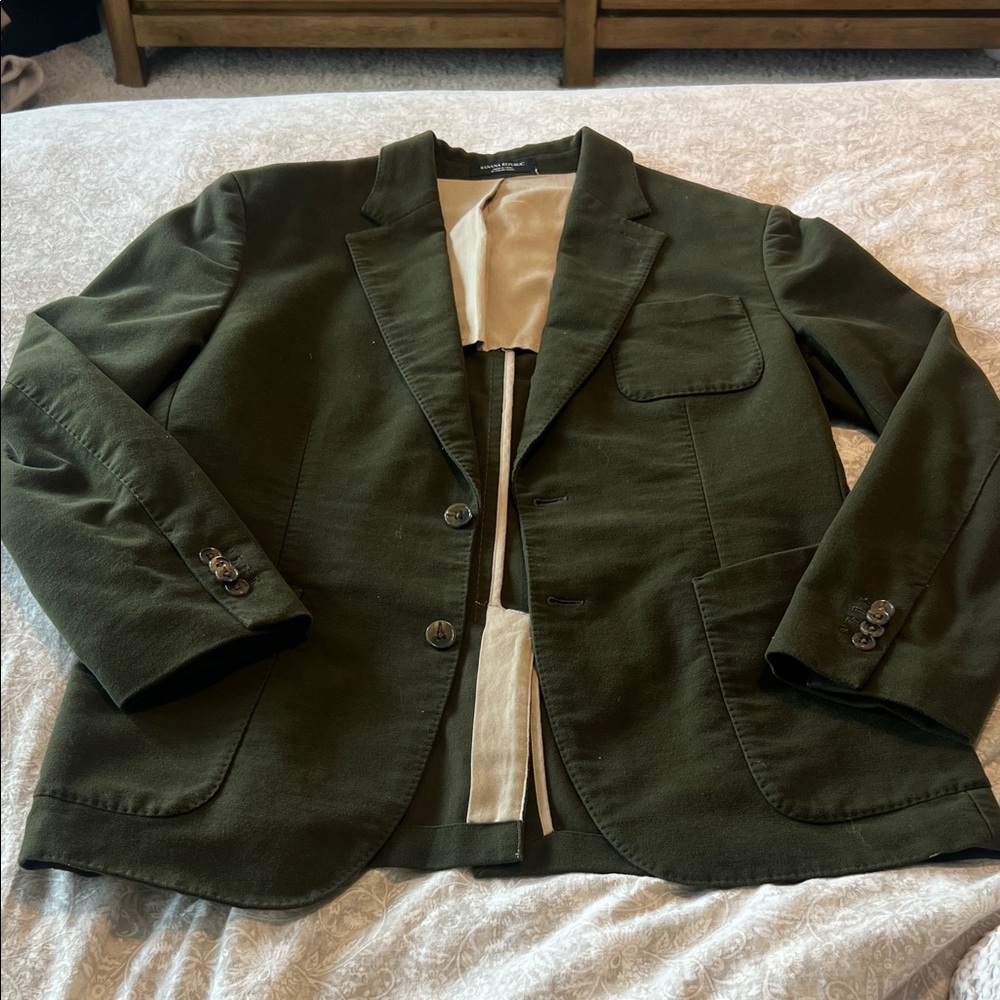 Banana Republic Dark Green Men's Jacket